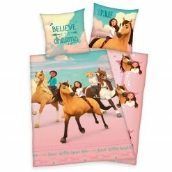 Renforcé-Bettwäsche SPIRIT - believe in your dreams - 135x200 cm