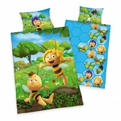 Renforcé-Bettwäsche BIENE MAJA - 135x100 cm