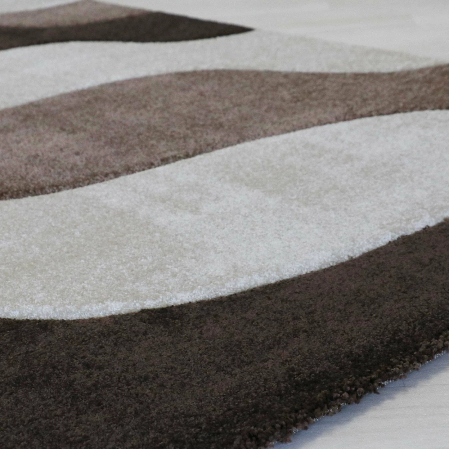 Teppich - beige - 3D-Effekt - 120x170 cm 6 Teppich - beige - 3D-Effekt - 120x170 cm – Bild 4