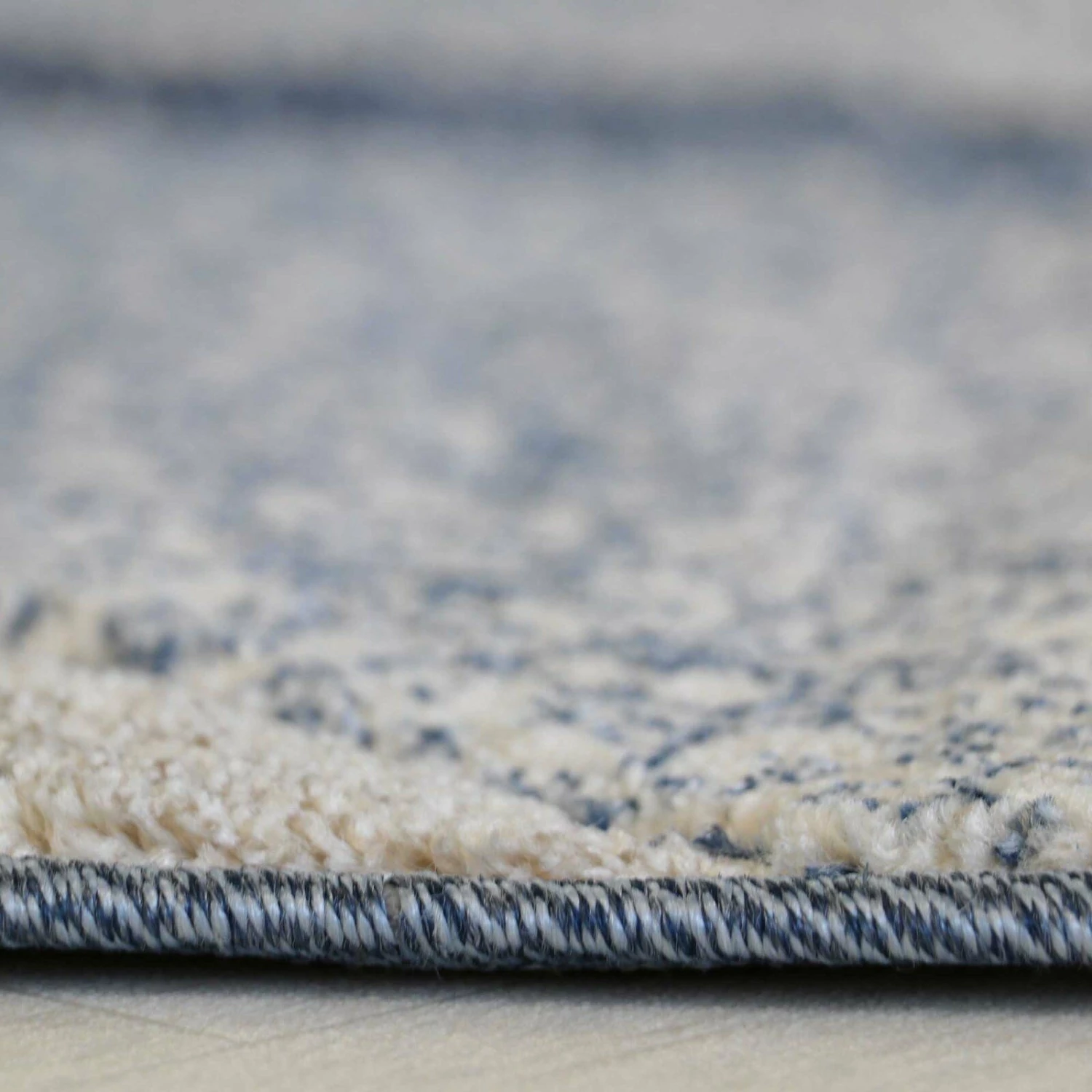 Kurzflor-Teppich - blau - 80x150 cm 4 Kurzflor-Teppich - blau - 80x150 cm – Bild 2