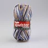 Wolle TWISTER SPORT 50 - blau-beige - 50 g 2 Wolle TWISTER SPORT 50 - blau-beige - 50 g -Heimtextilien Verkäufe 9002871900 1600Wx1600H