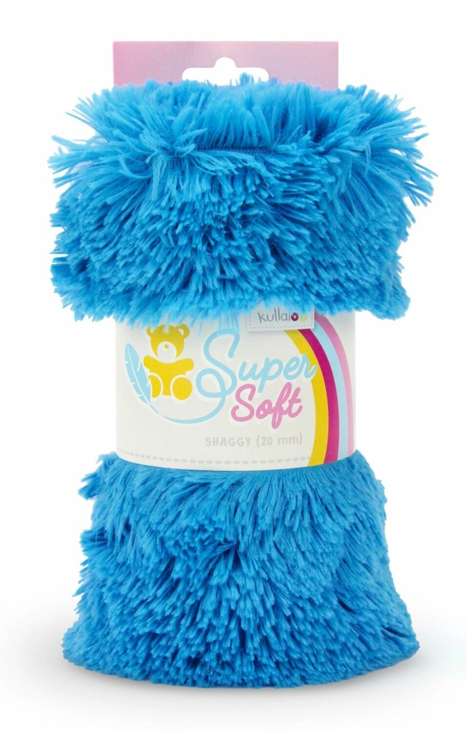 Kullaloo Plüsch SKAGGY - blau - 20 mm Flor 3 Kullaloo Plüsch SKAGGY - blau - 20 mm Flor