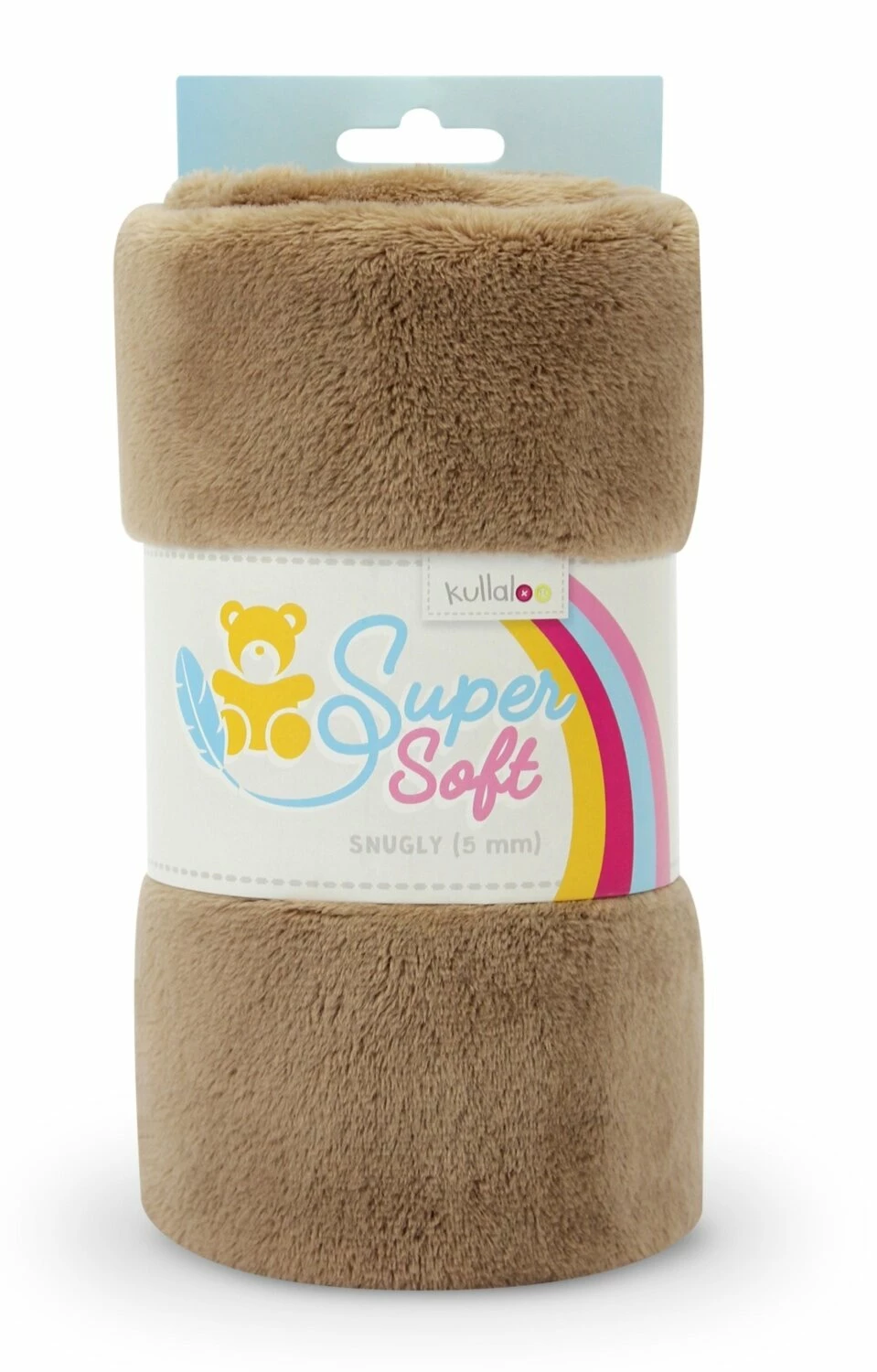 Kullaloo Plüsch SNUGLY - taupe - 5 mm Flor 2 Kullaloo Plüsch SNUGLY - taupe - 5 mm Flor