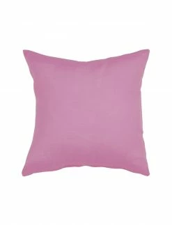 Kissen mit Reißverschluss - malve - 3er-Set - 40x40 cm