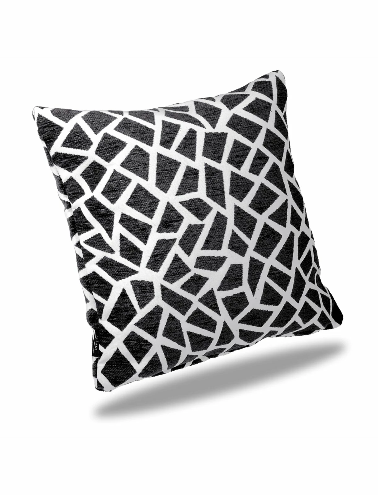 2er-Pack Kissenbezüge mit Reißverschluss - anthrazit - Webjaquard - 40x40 cm 3 2er-Pack Kissenbezüge mit Reißverschluss - anthrazit - Webjaquard - 40x40 cm