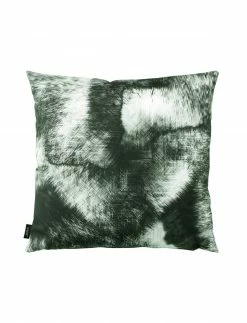 2er-Pack Kissenbezüge mit Reißverschluss - schwarz-grau - 50x50 cm