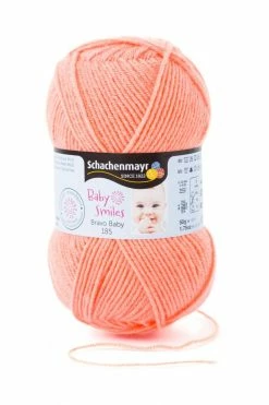 Wolle BRAVO BABY 185 - apricot - 50g