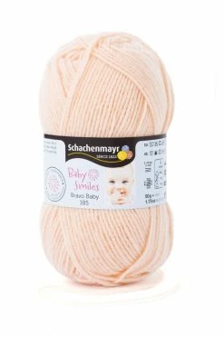 Wolle BRAVO BABY 185 - pfirsich - 50g