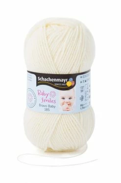 Wolle BRAVO BABY 185 - lemon - 50g