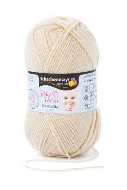 Wolle BRAVO BABY 185 - beige - 50g