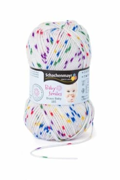 Wolle BRAVO BABY 185 - colorprint color - 50g