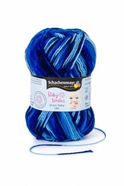 Wolle BRAVO BABY 185 - marine color - 50g