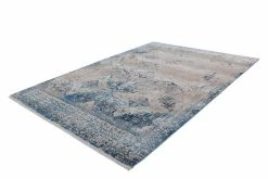 Teppich ANTIGUA 500 - creme-blau - 120x170 cm