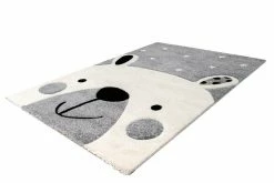 Kinderteppich LEONORA - silber - 80x150 cm
