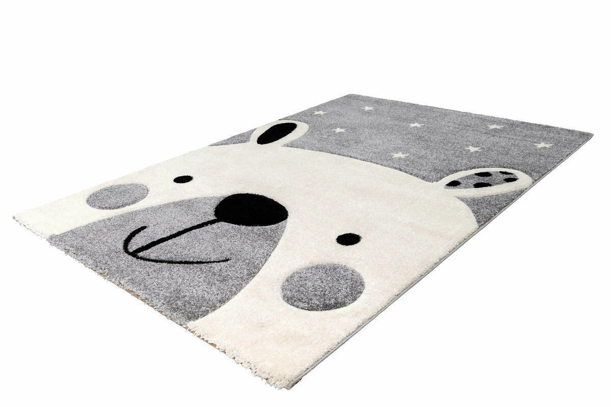 Kinderteppich LEONORA - silber - 80x150 cm 3 Kinderteppich LEONORA - silber - 80x150 cm