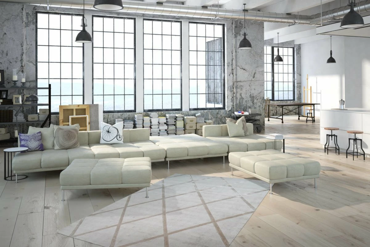 Teppich LUXURY 210 - elfenbein-taupe - 160x230 cm 4 Teppich LUXURY 210 - elfenbein-taupe - 160x230 cm – Bild 2