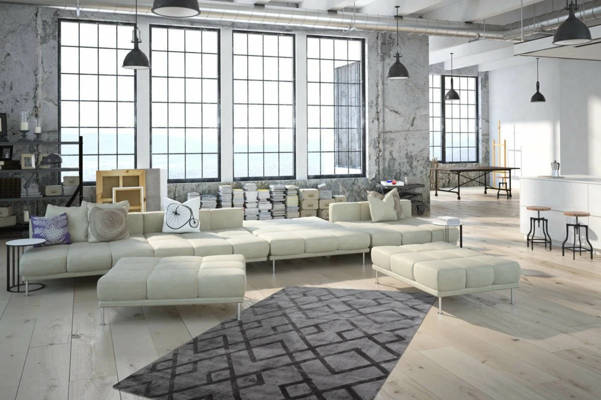 Teppich LUXURY 310 - grau-anthrazit - 120x170 cm 4 Teppich LUXURY 310 - grau-anthrazit - 120x170 cm – Bild 2