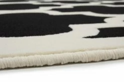 Teppich - schwarz - Kurzflor - 120x170 cm -Heimtextilien Verkäufe 9003637100 04 1600Wx1600H