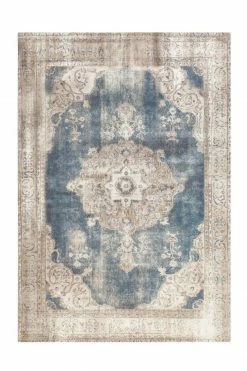 Teppich - creme-blau - Vintage-Look - 140x200 cm 9 Teppich - creme-blau - Vintage-Look - 140x200 cm -Heimtextilien Verkäufe 9003640900 04 1600Wx1600H