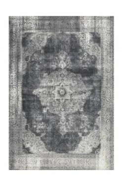 Teppich - grau - Vintage-Look - 140x200 cm 9 Teppich - grau - Vintage-Look - 140x200 cm -Heimtextilien Verkäufe 9003641300 04 1600Wx1600H