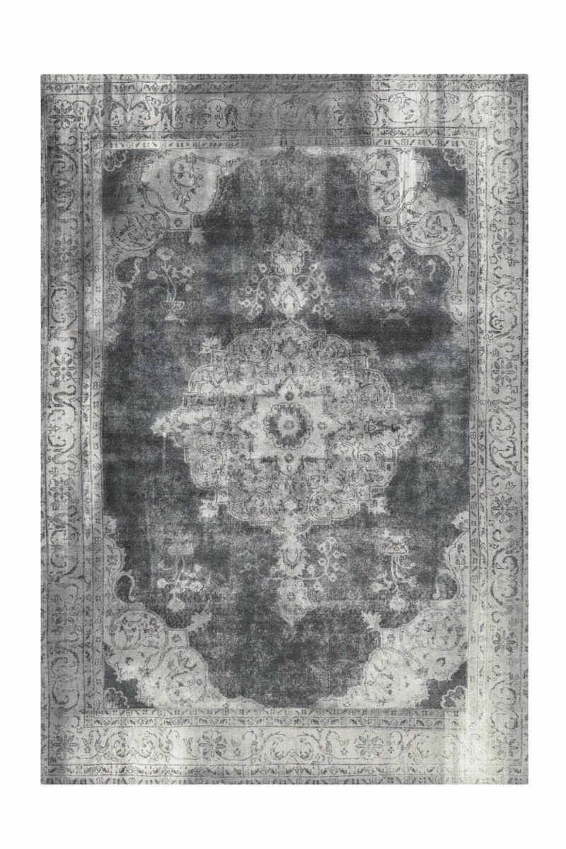 Teppich - grau - Vintage-Look - 140x200 cm 6 Teppich - grau - Vintage-Look - 140x200 cm – Bild 4