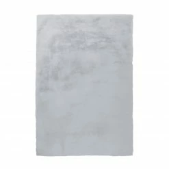 Kunstfell-Teppich - Kaninchenfell-Haptik - grau-blau - 120x170 cm -Heimtextilien Verkäufe 9003769500 09 1600Wx1600H