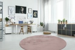 Teppich RABBIT 100 - rosa - 160 cm -Heimtextilien Verkäufe 9003891900 03 1600Wx1600H