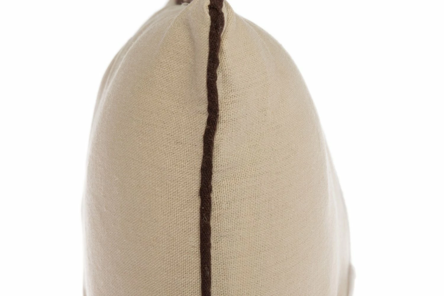 Kissen - beige-weiß - mit Reißverschluss - 40x40 cm 4 Kissen - beige-weiß - mit Reißverschluss - 40x40 cm – Bild 2