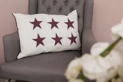 Kissen - grau-weiß - mit Reißverschluss - 40x60 cm -Heimtextilien Verkäufe 9003895300 03 1600Wx1600H