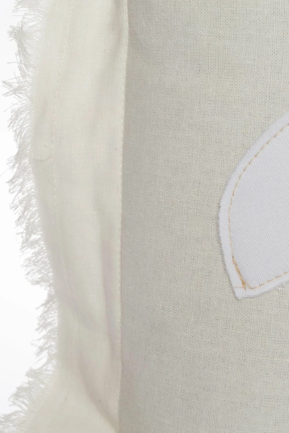 Kissen - weiß - mit Reißverschluss - 50x50 cm 4 Kissen - weiß - mit Reißverschluss - 50x50 cm – Bild 2