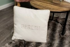 Kissen BERLIN - weiß - 45x45 cm -Heimtextilien Verkäufe 9003895800 04 1600Wx1600H