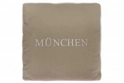 Kissen - creme - mit Reißverschluss - 45x45 cm