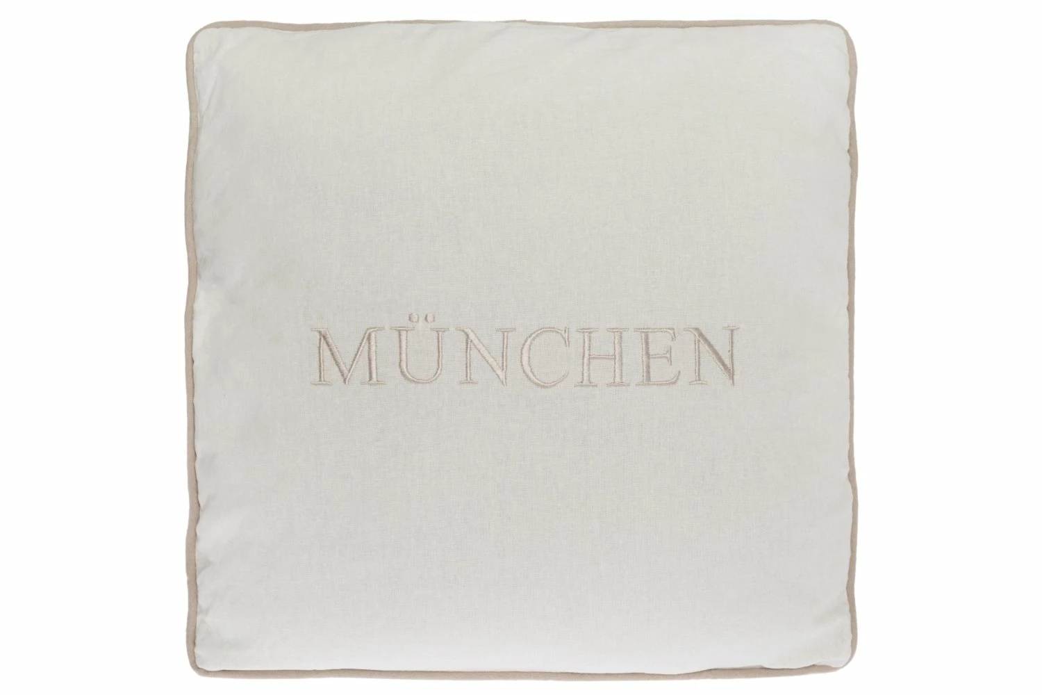 Kissen - weiß - mit Reißverschluss - 45x45 cm 3 Kissen - weiß - mit Reißverschluss - 45x45 cm