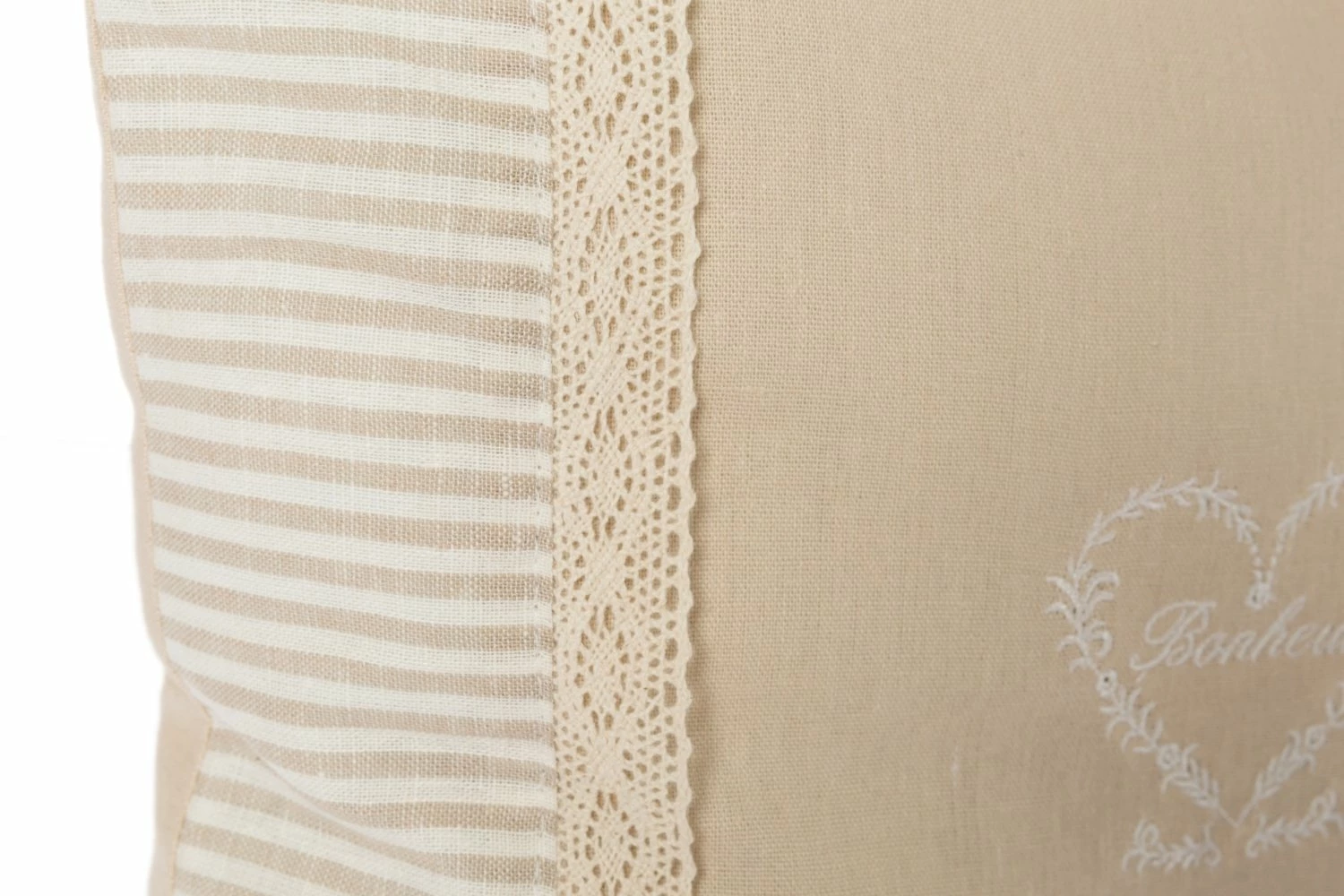 Sitzkissen BONHEUR BIG - creme - 40x40 cm 4 Sitzkissen BONHEUR BIG - creme - 40x40 cm – Bild 2