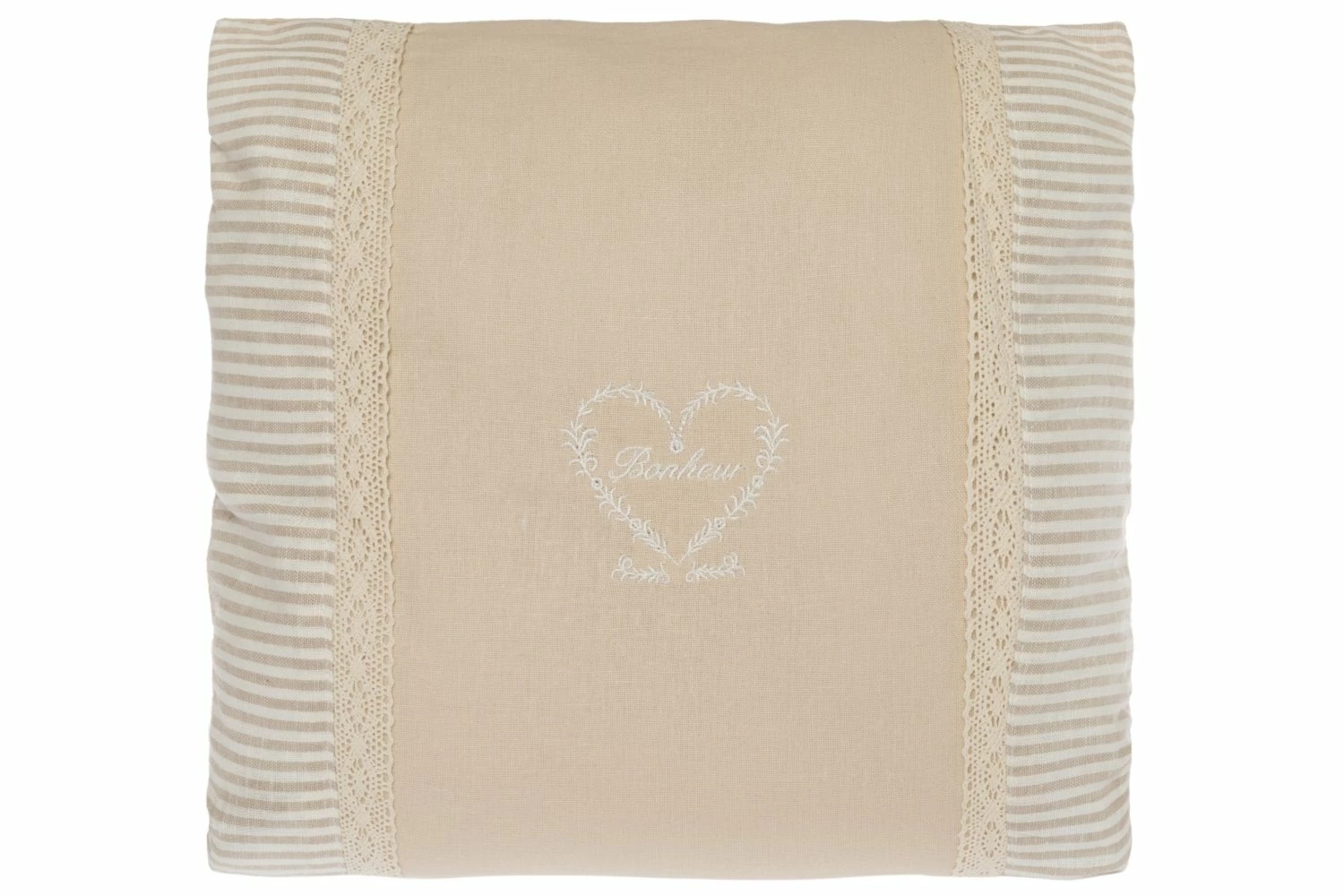 Sitzkissen BONHEUR BIG - creme - 40x40 cm 3 Sitzkissen BONHEUR BIG - creme - 40x40 cm