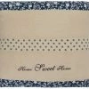 Kissen HOME SWEET HOME - beige-blau - 40x40 cm -Heimtextilien Verkäufe 9003896400 1600Wx1600H