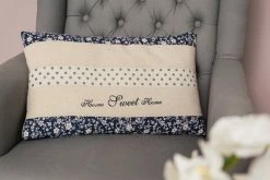 Kissen HOME SWEET HOME - beige-blau - 50x30 cm 9 Kissen HOME SWEET HOME - beige-blau - 50x30 cm -Heimtextilien Verkäufe 9003896600 04 1600Wx1600H