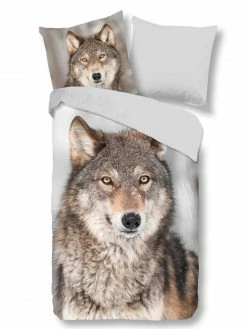 Biber-Bettwäsche - mehrfarbig - 135x200 cm