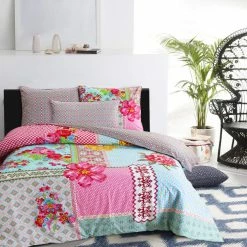 Percal-Wende-Bettwäsche - grau-pink - 155x220 cm 9 Percal-Wende-Bettwäsche - grau-pink - 155x220 cm -Heimtextilien Verkäufe 9003925200 04 1600Wx1600H