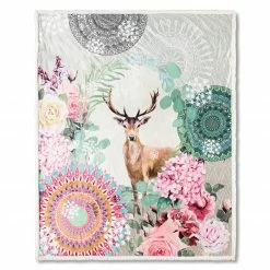 Wendedecke - beige-rosa-grün - 130x160cm 7 Wendedecke - beige-rosa-grün - 130x160cm -Heimtextilien Verkäufe 9003942400 03 1600Wx1600H