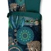 Satin-Bettwäsche - Dschungel - petrol-schwarz - 135x200 cm 1 Satin-Bettwäsche - Dschungel - petrol-schwarz - 135x200 cm -Heimtextilien Verkäufe 9003953900 1600Wx1600H