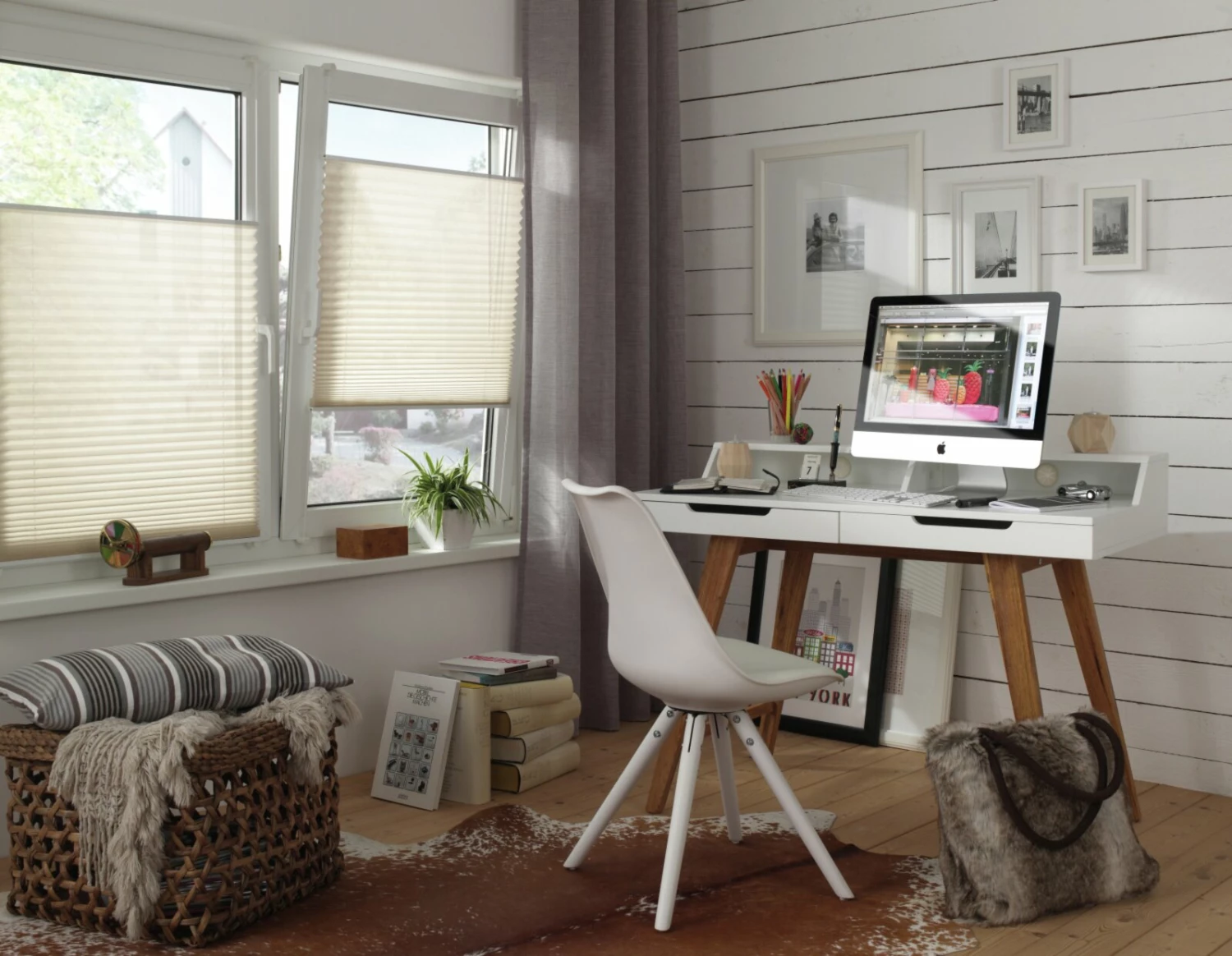 Plissee MIRONA - beige - 50x130 cm 4 Plissee MIRONA - beige - 50x130 cm – Bild 2