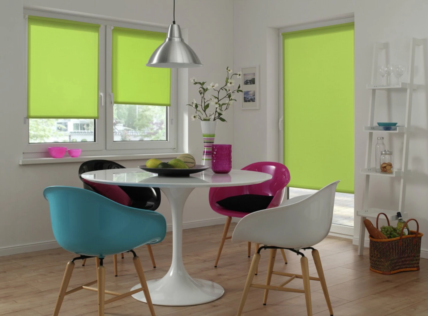 Mini Thermo-Rollo ROMY - grün - 45x150 cm 4 Mini Thermo-Rollo ROMY - grün - 45x150 cm – Bild 2