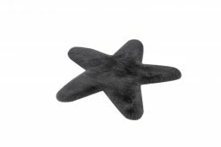 Kinderteppich - Stern - anthrazit - 60x63 cm