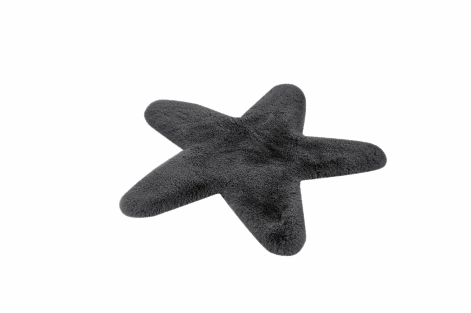 Kinderteppich - Stern - anthrazit - 60x63 cm 3 Kinderteppich - Stern - anthrazit - 60x63 cm