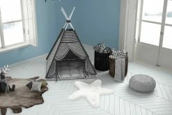 Kinderteppich - Stern - weiß - 60x63 cm -Heimtextilien Verkäufe 9004037800 04 1600Wx1600H