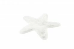 Kinderteppich - Stern - weiß - 60x63 cm