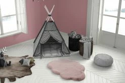 Kinderteppich - Wolke - rosa - 60x90 cm -Heimtextilien Verkäufe 9004039300 04 1600Wx1600H