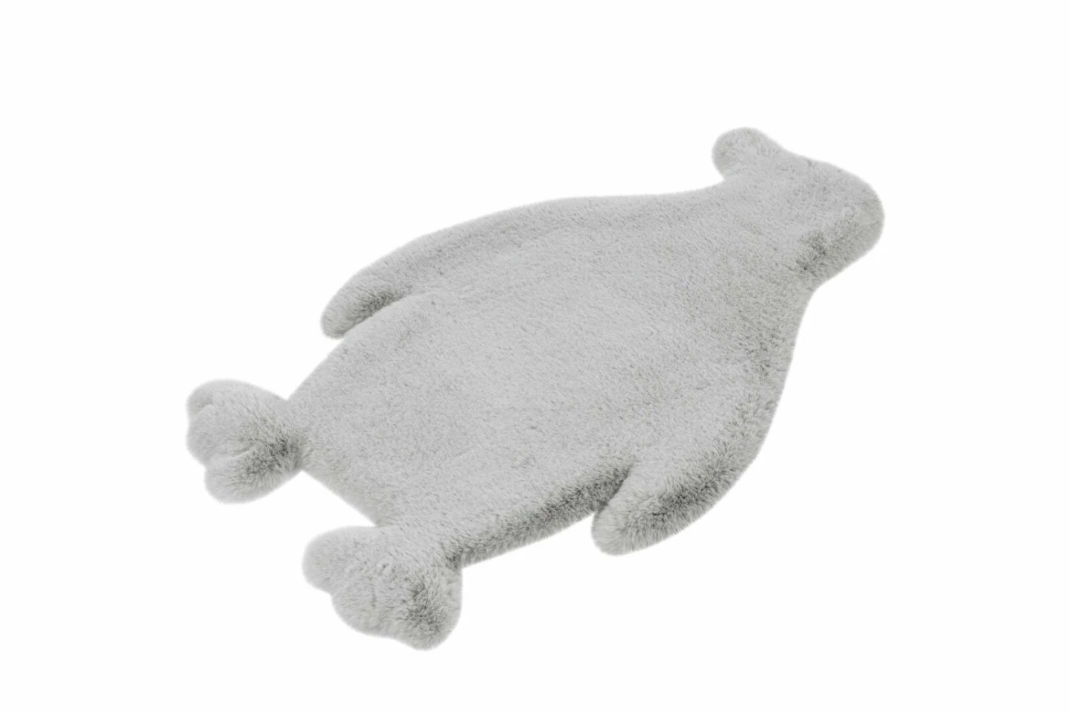 Kinderteppich - Pinguin - grau - 52x90 cm 3 Kinderteppich - Pinguin - grau - 52x90 cm