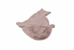 Kinderteppich - Katze - rosa - 81x90 cm